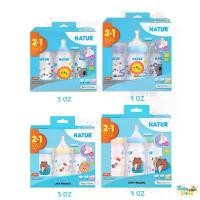 ราคา ขวดนม Natur คอกว้าง 5 / 9 ออนซ์ Smart FlexiFlow Biomimic line friends จุกหลายรู ปากกว้าง COD (1731852592500671977)
