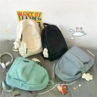 ราคา กระเป๋าเป้แฟชั่น Xiulong Ins ผ้าใบ กระเป๋าสะพายคู่ สำหรับผู้หญิง 2022 สไตล์เกาหลีใหม่ กระเป๋านักเรียนสาวสีทึบ เหมาะสำหรับวิทยาเขต (1732260108146739254)