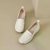 ราคา รองเท้าไม่มีส้น มาใหม่ สไตล์ลิ่ม พื้นนุ่ม ใส่สบาย เหมาะสำหรับคุณแม่ รองเท้าคะ รองเท้า ผ้าใบ เปิด ส้น ผู้ หญิง แบรนด์ แท้ (1731970762212543160)