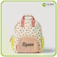 ราคา แนะนำ แนะนำ CUFEI งานปักส่วนบุคคล กระเป๋าเป้เด็กสตรอเบอร์รี่ ผ้าคอตตอน ผ้าใบ dopamine กระเป๋ารถเข็นเด็ก น่ารักน่ารักๆ เพิ่มชื่อเด็ก กระเป๋าสำหรับนักเรียน ของขวัญของโรงเรียนTikTok (1732391732863272586)