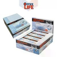 ราคา Elephant (ตราช้าง) ลวดเย็บกระดาษ ลวดเย็บ รุ่น TITANIA No.10 / 35 ( แพ็ค / 24 กล่องเล็ก ) ที่ ขุด ลื้น กรรไกร ตัด หนัง รัสเซีย แผ่น เมทัลชีท (1732140442775880725)