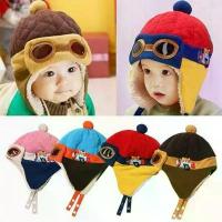 ราคา [พร้อมส่ง]หมวกเด็ก 10เดือน-4ปี รอบหัว:50-52 cm. หมวกนักบินเท่ๆ ️ หมวกกันหนาวเด็กน่ารักๆ ใส่ได้ทั้งเด็กชายและเด็กหญิง คลังสินค้า สีชมพู สีแดง ไหมพรม เด็กทารก (1731580990306159247)