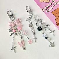 ราคา VDUCPW keychain Ribbon | พวงกุญแจน่ารักๆ ที่ห้อยโทรศัพท์ พวงกุญแจห้อยกระเป๋า ไดอารี่ แฟ้มการ์ด COD (1731856452237035490)