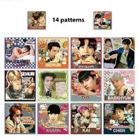 ราคา สติ๊กเกอร์สี่เหลี่ยมคุณภาพสูง EXO กลุ่มเด็กผู้ชายไอดอลเกาหลี, สติ๊กเกอร์ม้วนเดียว, สินค้าสนับสนุนใหม่ยอดนิยม, ไดอารี่ DIY, KPOP ปักเสื้อ (1731709235182601418)