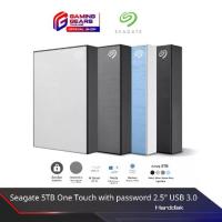ราคา Seagate 5TB One Touch with password 2.5" USB 3.0 External Harddisk, ฟรีบริการกู้ข้อมูล (STKZ) (1732765224386921992)