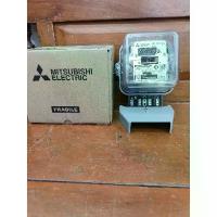 ราคา MITSUBISHI มิเตอร์ไฟฟ้า ชนิดจานหมุน MF-33E 1เฟส 2สาย ขนาด 5(15)A และ 15(45)A 220V (1732798634688021829)