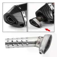 ราคา ท่อไอเสียรถจักรยานยนต์, ขนาดเส้นผ่านศูนย์กลาง 51 มม., สากล, พร้อมตัวทำลาย DB ในตัว, อะแดปเตอร์ 38-51 เหมาะสำหรับรถจักรยานยนต์ส่วนใหญ่ เช่น R25/R3/Z400 Yongyuan 350 Ninja Z250SL (1732604190643881776)