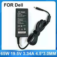 ราคา อะแดปเตอร์ AC, 19.5V 3.34A, 65W, อะแดปเตอร์ชาร์จแล็ปท็อป, สำหรับ Dell Inspiron 15 3551, 3552, 3558, 5551, 5552, 5555, 5559, 7568, P28E (1732407969112425590)