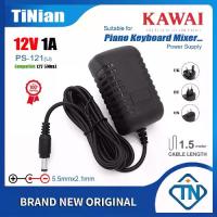 ราคา อะแดปเตอร์ AC / DC, 12V 1A, 500mA, PS-121 125, สำหรับ Kawai CN190 CL30 ES1 ES3 PN60 FS610 FS620, แหล่งจ่ายไฟแป้นพิมพ์เปียโนดิจิตอลแบบพกพา (1730931875839117977)
