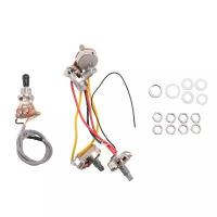 ราคา ปิ๊กอัพกีต้าร์ไฟฟ้า, LP, สายรัดวงจร, หม้อ 2T2V 500K, สวิตช์ 3 ทาง, สำหรับกีต้าร์สไตล์ Gibson Les Paul (1732555814151096084)