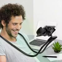 ราคา ที่วางโทรศัพท์มือถือ, ยืดหยุ่น, คอเชือกแขวนคอ, ขายึดสร้อยคอขี้เกียจ, เหมาะสำหรับเตียง, ที่วางโทรศัพท์ 360 องศา, ที่วางโทรศัพท์มือถืออเนกประสงค์, สามารถรองรับโทรศัพท์มือถือ / แท็บเล็ต / สวิตช์ (1732544