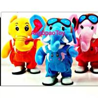 ราคา ช้างเต้นใส่ถ่านเดินได้ ตุ๊กตาช้าง ร้องเพลงได้มีเสียง (สวิตช์ ปิด-เปิด บีบที่ปลายมือครับ) 801E แนะนำ (1732597207519430301)