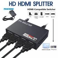 ราคา ตัวแยกสัญญาณ HDMI, ฮับกล่องพอร์ต 1X4, สวิตช์ HDMI, เครื่องขยายสัญญาณ, ตัวสลับ HDMI 4K, พร้อมแหล่งจ่ายไฟ, การส่งสัญญาณที่เสถียร (1732381579212588477)
