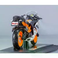 ราคา COD. จัดส่งภายในประเทศไทย โมเดลรถมอเตอร์ไซค์ โมเดลบิ๊กไบค์ โมเดลรถจักรยานยนต์ โมเดลรถมอไซค์ สปอ์ต เคทีเอ็ม RC 390 ของเล่น ของสะสม สี ดำ ขาว Maisto 1 : 18 Motorcycle KTM RC 390 Sp (1732527642177209542)