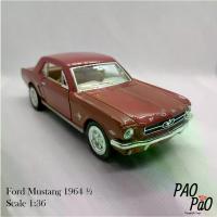 ราคา COD [PaoPao]โมเดลรถเหล็ก Ford Mustang 1964 1/2 ของขวัญ ของเล่น ของสะสม ของแต่งบ้าน ตั้งโชว์ ไขลานวิ่งได้TikTok (1732703949238994343)