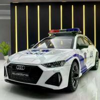 ราคา โมเดลรถอัลลอย, เวยี่, สเกล 1:24, Audi RS6 รถตำรวจ, พร้อมเสียงและแสง, รถของเล่นดึงกลับ, โมเดลดนตรี, ของสะสม, ขาย (1732100265516238494)
