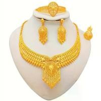 ราคา ชุดเครื่องประดับ สไตล์ดูไบทันสมัย เครื่องประดับทองสไตล์ตะวันออกกลาง รวมจี้ เหรียญ หลวง พ่อ คูณ สปริง พุก พระเลี่ยม กรอบ ต่าง หูเงิน สร้อย ราง โชค ลาภยอด ฮิต เพื่อ ความ เจริญรุ่งเ (1732117343417370000)