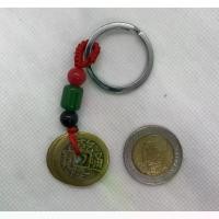 ราคา 【จัดส่งจากประเทศไทย】 DeeDel_พวงกุญแจมงคลเหรียญจีนโบราณ 5 เหรียญ กระดุมเขียว (เหรียญ 5 จักรพรรดิ์) ความหมายเรียกโชคลาภ เงินทอง และโอกาสดีดี (1732019968575112625)