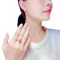 ราคา ชุดจี้คริสตัล สีทอง พลัมเดซ สำหรับผู้หญิง เครื่องประดับแฟชั่น รวมกัน แหวนเพชรเต็ม ต่างหู สร้อยคอ ทำจากโลหะผสม ดีไซน์ดั้งเดิม รายการใหม่ กรอบ พระปิดตา หลวงปู่ เหรียญ ครุฑ เครื่องราง เสือหลวงพ่อปาน โทน