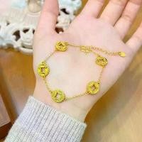 ราคา สร้อยข้อเท้าเหรียญทองแท้ ทันสมัย อเนกประสงค์ ชุบทอง 5 เหรียญ สร้อยข้อมือชุบทองปรับได้ เหมาะสำหรับเป็นของขวัญวันหยุดสำหรับแฟน (1732528175621899404)