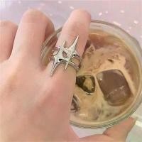 ราคา แหวนเกาหลีปรับได้ลายดาว โลหะทนทาน #เครื่องประดับฮิต2025 #แฟชั่นเกาหลี แหวน เมฆา แหวน เหรียญ ครุฑ แท้ แหวน ตะปู สาย มู (1732225315856288399)