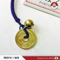ราคา okmu88 COD เครื่องรางญี่ปุ่น เหรียญ 5 เยนพร้อมสายคล้องเชือกถักสีม่วง (1732435545935021534)