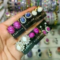 ราคา ต่างหูทับทิมสตาร์ โอปอ ไพลินสตาร์ พลอยแท้ธรรมชาติ ไม่ลอกไม่ดำ เรือนเงินแท้-เหรียญ50 สตางค์หุ้ม 18 เค ใส่ติดใบหูได้ ต่างหูแฟชั่น ต่างหูผู้หญิง (1731906330776798866)