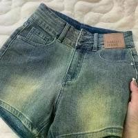 ราคา กางเกงยีนส์ขาสั้น ยืด สไตล์อเมริกัน วินเทจ สำหรับผู้หญิง พลัสไซส์ สลิมมิ่ง รัดรูป ก้นอ้อย ทรงตรง สาวฮอต กางเกงร้อน ทรงเอ เกงยีนส์ สี สนิม เข้ม เอว สูง สาม ส่วน โกดัง ขายส่ง กางเก (1731747429516608629)