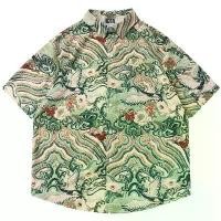 ราคา เสื้อเชิ้ต สไตล์ชาติพันธุ์ พลัสไซส์ วินเทจ แขนสั้น ทรงหลวม สไตล์สตรีทเกาหลี พิมพ์ลายนกกระเรียนเต็ม สำหรับผู้ชาย ใส่หน้าร้อน (1731919372635703426)