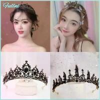 ราคา [พร้อมส่ง] FULLNI คริสตัลคริสตัลคริสตัล มงกุฎผมงานพรอม พลอยเทียมเทียม เรโทร ที่คาดผมเจ้าหญิง แฟชั่นสำหรับผู้หญิง สีดำสีดำ มงกุฎมงกุฎดอกไม้ (1732542787444966828)