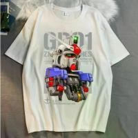ราคา เสื้อยืด GUNDAM เสื้อชาย เรโทร Oversize COD (1732093036090002366)