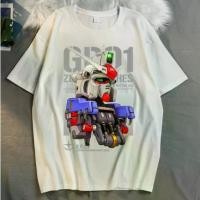 ราคา เสื้อยืด GUNDAM เสื้อชาย เรโทร Oversize COD (1731638147706422434)