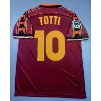 ราคา เสื้อบอล ย้อนยุค โรม่า เหย้า 1998 Retro AS Roma Home 10 TOTTI อาร์มกัลโช่ เรโทร คลาสสิค 1998-99 สินค้าอยู่ไทย พร้อมส่ง (1732664827870283657)