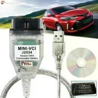 ราคา สายเคเบิล VCI ขนาดเล็ก, เข้ากันได้กับ Toyota Lexus Scion, เทคสตรีม, ใช้ซ้ำได้, FT232RL OBD, OBD2, V17 J2534 (1731630987868473092)
