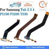 ราคา ขั้วต่อแท่นชาร์จ USB, สายเคเบิล Flex, เปลี่ยนอะไหล่, สำหรับ Samsung Galaxy Tab 2 3 4 10.1, รุ่น P5100, P5110, P5200, P5210, T530, T531, T535, พร้อมพอร์ตชาร์จ (1732640699877590953)