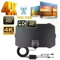 ราคา เสาอากาศทีวีดิจิตอลในร่ม, 4K, เสาอากาศ HDTV, สายเคเบิล DVB-T / T2, เสาอากาศทีวี, 5000 ไมล์, UHF และ VHF, เสาอากาศ DTV, เหมาะสำหรับรถยนต์และ RV (1730486196780370227)