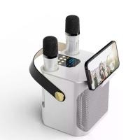 ราคา ลำโพงบลูทูธ คาราโอเกะ กำลังสูง แบบพกพา เซอร์ราวด์สเตอริโอ 360 กันน้ำ ไร้สาย ซับวูฟเฟอร์ พร้อมไมค์คู่ สไตล์บูม เซ็ต ร้อง คาราโอเกะ (1732112831064607565)