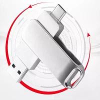 ราคา แฟลชไดรฟ์ Type-C, USB, ความจุ 1TB, 2TB, 512GB, 256GB, 128GB, 64GB, USB3.0, เข้ากันได้กับ iPhone (1732285315032713648)