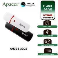 ราคา มีส่งด่วน APACER AH333 32GB USB 2.0 WHITE/BLACK แฟลชไดรฟ์ รับประกัน 5 ปี ขายดีประจำเดือนนี้ (1731337752991860112)