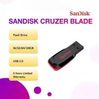 ราคา SanDisk Cruzer Blade แฟลชไดรฟ์ USB 2.0, 16GB / 32GB / 64GB / 128GB, SDCZ50, Pendrive CZ50 (1731785774875970025)