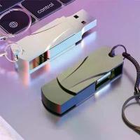 ราคา USB แฟลชไดรฟ์ 1TB 128GB 64GB 32GB 16GB 8GB โลหะ Pendrive Memory Stick U Disk 2.0 ขายดี (1732746273147946726)