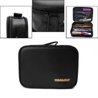 ราคา TONI&GUY กระเป๋าใส่เครื่องมืออุปกรณ์ตัดผมและกรรไกรตัดผม หวี รุ่น XL-23 หนังPU แท้ 100% สำหรับช่างตัดผมมืออาชีพ - สีดำ (1732489001313600617)