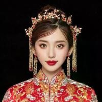 ราคา มงกุฏมงกุฎเจ้าสาวแต่งงานสไตล์จีน ที่คาดผมเจ้าสาววินเทจ กิ๊บติดผม หวี มงกุฎแต่งงาน เครื่องประดับผม Hanfu (1729833984697731259)
