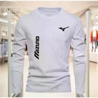 ราคา เสื้อยืดแขนยาว สำหรับผู้ชายและผู้หญิง Mizuno เสื้อยืดยึด พร้อมโลโก้ทอง คุณภาพระดับพรีเมียม ทำจากโพลีเอสเตอร์ เสื้อยืด Distro หวี (1732121996633146403)