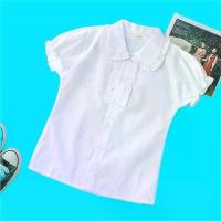 ราคา เสื้อเชิ้ตสีขาวแขนสั้น สำหรับเด็กชายและเด็กหญิง เสื้อเชิ้ตสีขาวแขนสั้น สีฟ้า เหมาะสำหรับชุดนักเรียน ต่อต้านริ้วรอย ไม่หดตัว (1732642316576130583)