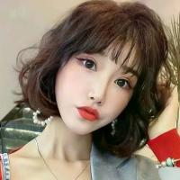 ราคา วิกผมสังเคราะห์สำหรับเด็กผู้หญิง ผมหยิกสั้น หัวกลม ต่อต้านริ้วรอย ดอกแพร์ หยิกข้าวโพด เหมาะสำหรับผู้หญิง วิกผมหยิกฤดูร้อนสำหรับผู้หญิง วิกผมหยิกเต็ม ผมสั้น (1729775303899843102)