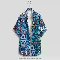 ราคา เสื้อฮาวายลายดอกไม้ ข้ามพรมแดน ประเทศไทย แห้งเร็ว แขนสั้น สำหรับผู้ชายและผู้หญิง ชุดชายหาดฮาวาย เสื้อคู่รัก ทรงหลวม เสื้อลำลอง (1732319154172693275)
