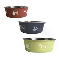 ราคา ชามอาหารสัตว์เลี้ยง วัสดุสแตนเลส พิมพ์ลาย เหมาะสำหรับสุนัขและแมว ชามอาหาร ชามอาหารสุนัข อุปกรณ์เสริมสำหรับสุนัข (1731415772184282567)