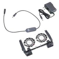ราคา ตู้ปลา Ventilator พัดลมระบายความร้อน, ZYHDZ, เหมาะสำหรับตู้ปลา, เครื่องทำความเย็นที่แขวนไว้ได้, อุณหภูมิเครื่องทำความเย็นตู้ปลาแบบปรับได้, ช่วยลดระบบ (1732332487914195101)