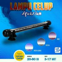 ราคา ไฟ Dip ตู้ปลา LED, สำหรับปลาชาโนดำและอวน, มีให้เลือก 20, 30, 40, 50, 60, 80, 100 และ 120 ซม. (1732553849067767549)